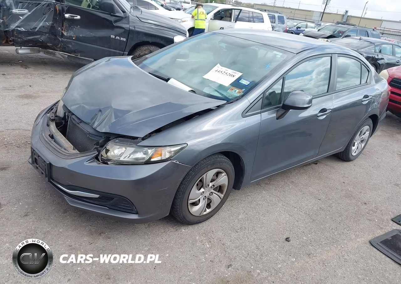 2013 Honda Civic Lx VIN:19XFB2F51DE228511 - 2