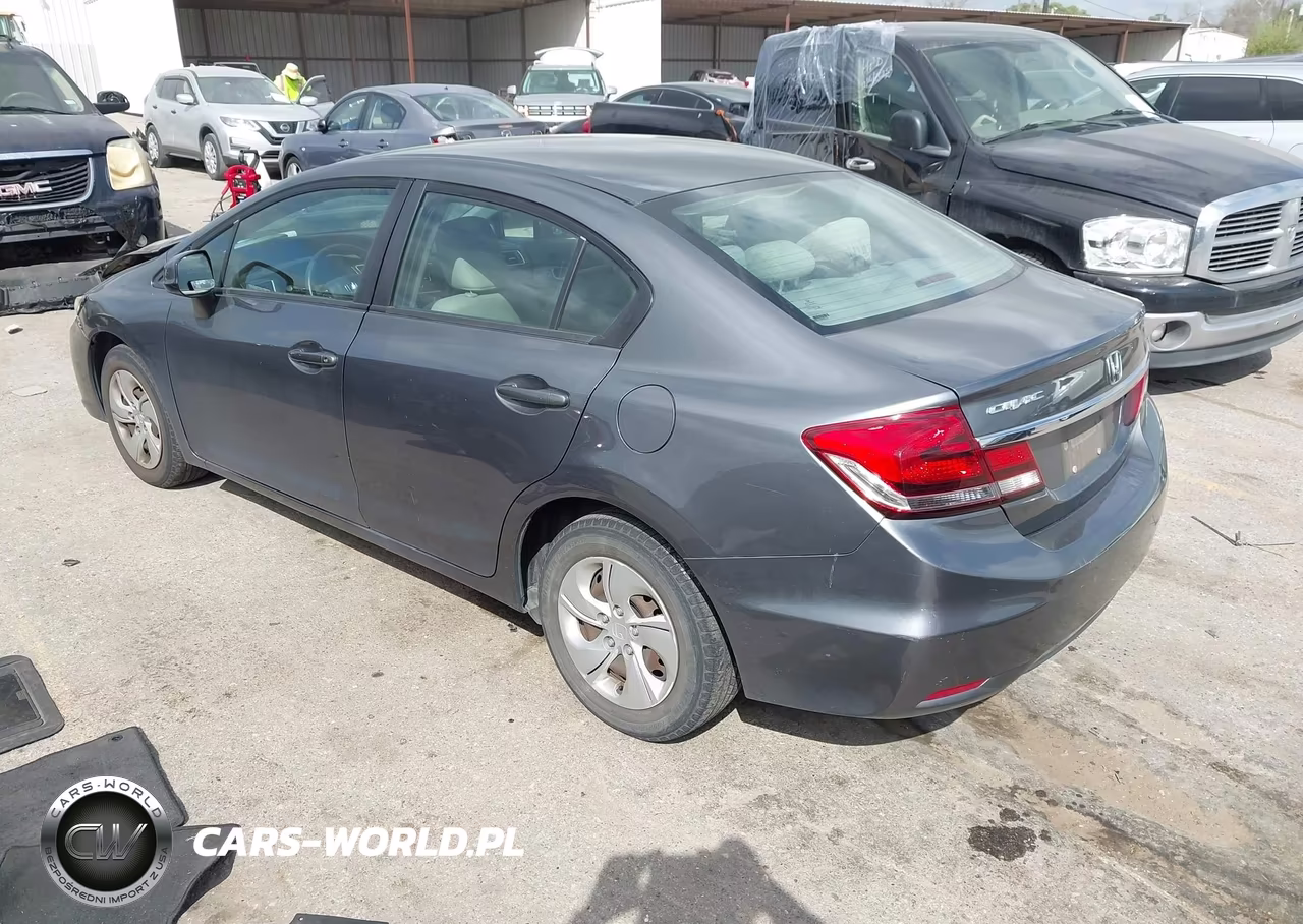 2013 Honda Civic Lx VIN:19XFB2F51DE228511 - 3
