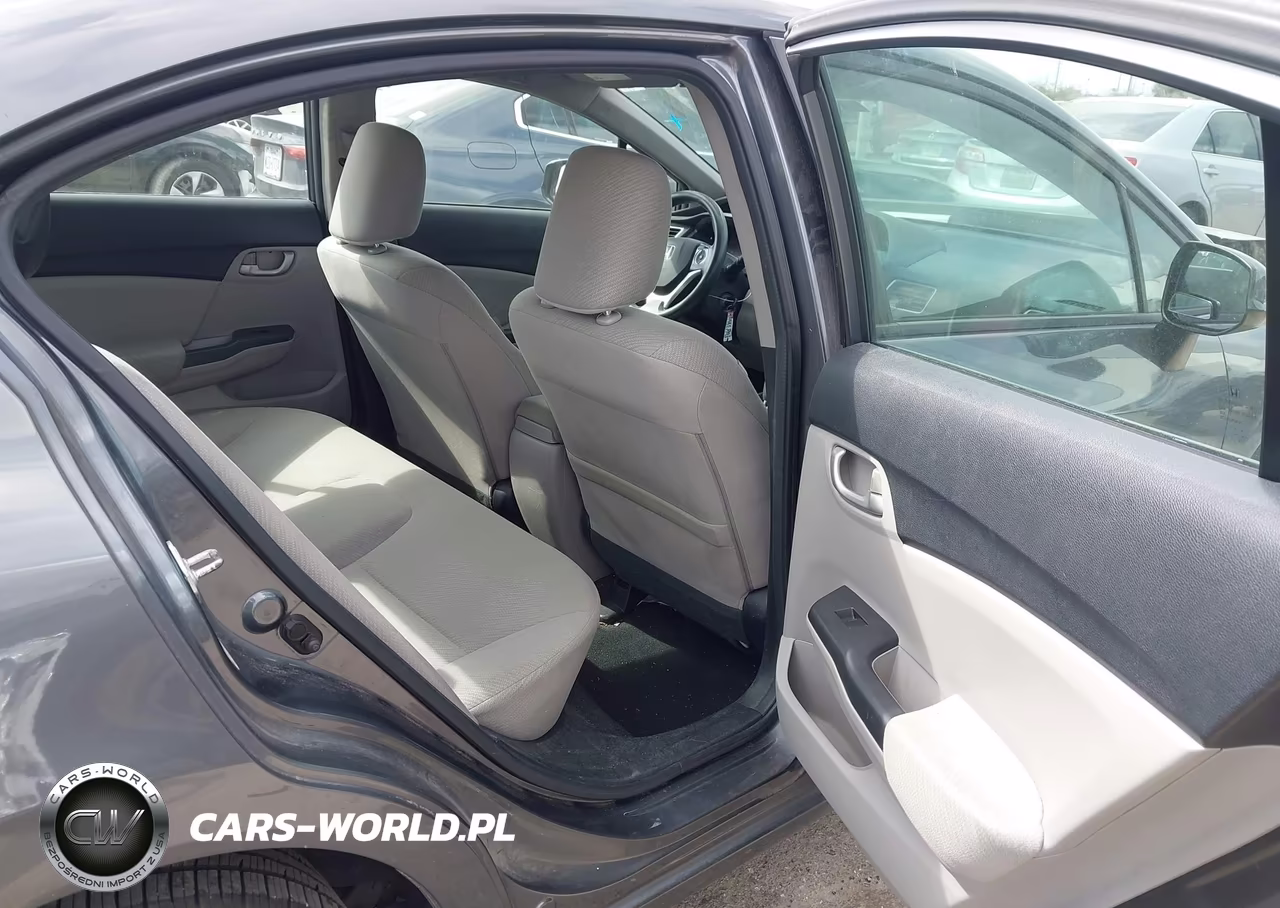 2013 Honda Civic Lx VIN:19XFB2F51DE228511 - 8