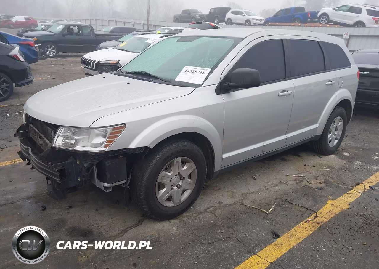 2012 Dodge Journey Se-Avp VIN:3C4PDCAB5CT204210 - 2