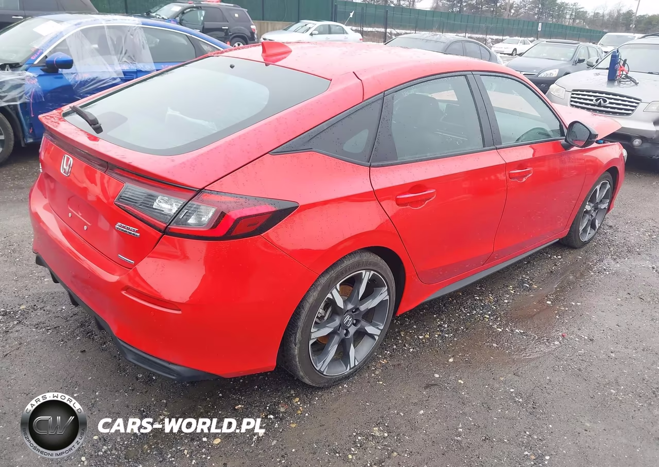 2025 Honda Civic Hybrid Sport Touring VIN:19XFL4H9XSE004384 - 4