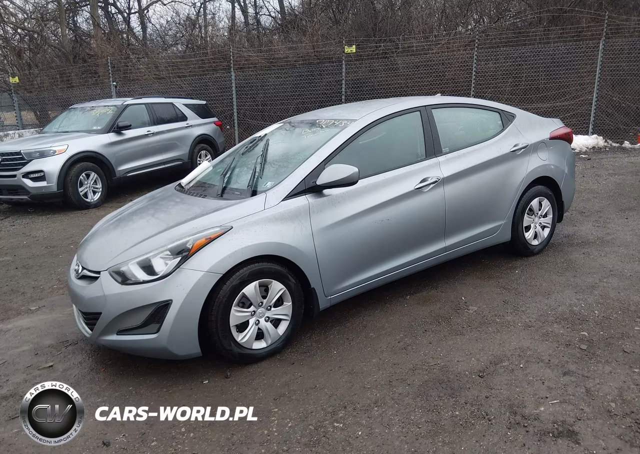 2016 Hyundai Elantra Se VIN:5NPDH4AEXGH717434 - 2