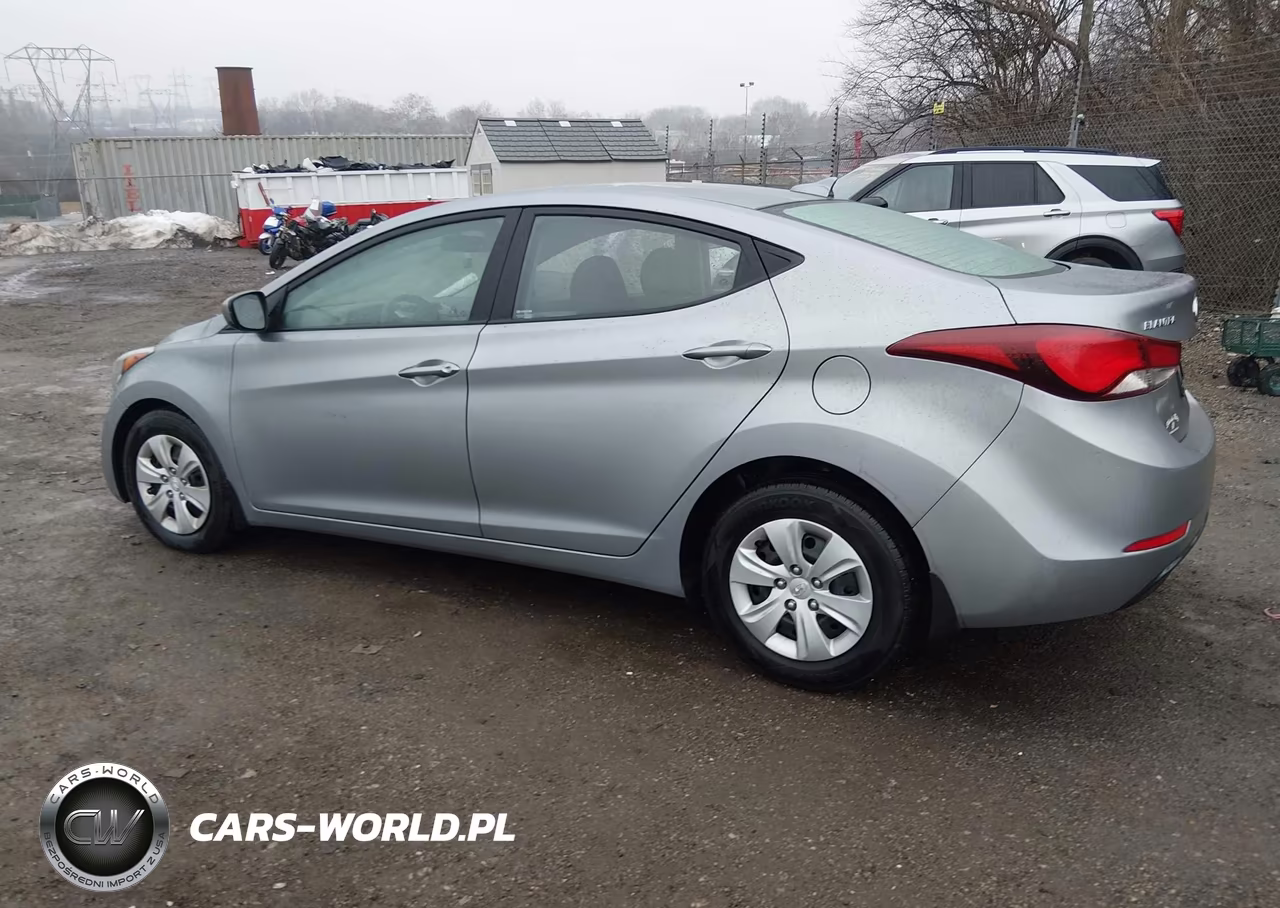 2016 Hyundai Elantra Se VIN:5NPDH4AEXGH717434 - 3