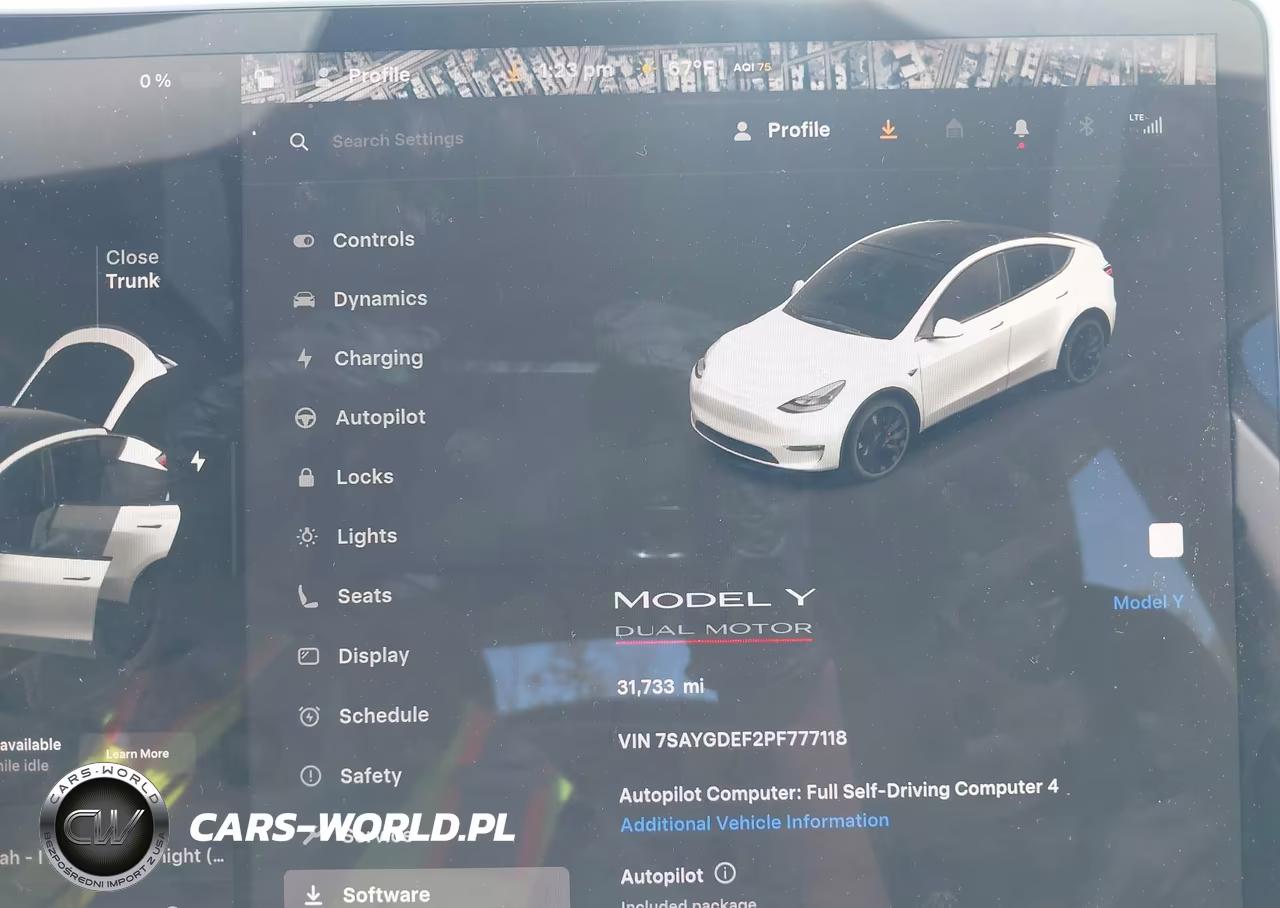 2023 Tesla Model Y Performance Dual Motor All-Wheel Drive VIN:7SAYGDEF2PF777118 - 16