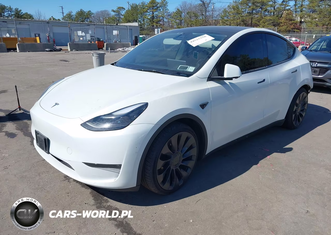 2023 Tesla Model Y Performance Dual Motor All-Wheel Drive VIN:7SAYGDEF2PF777118 - 2