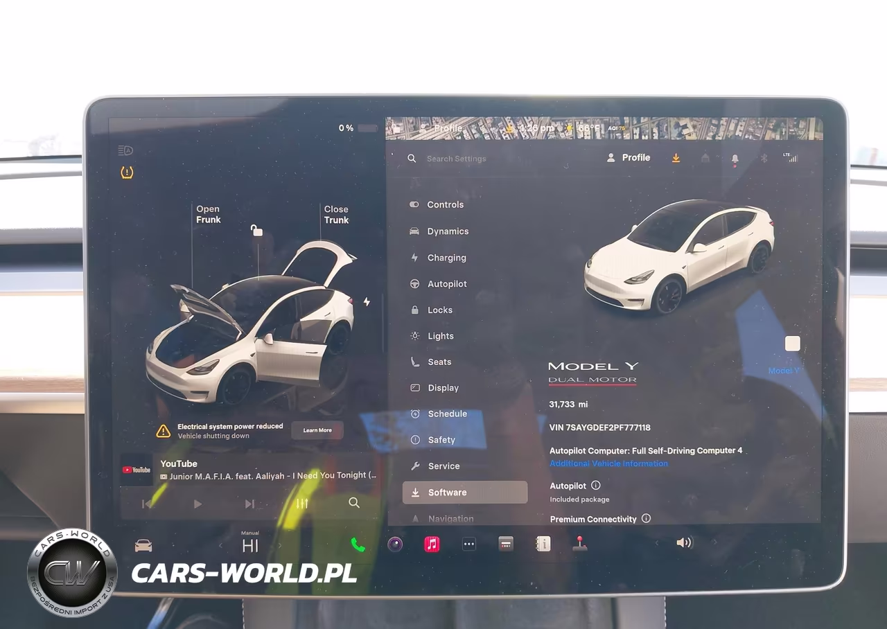 2023 Tesla Model Y Performance Dual Motor All-Wheel Drive VIN:7SAYGDEF2PF777118 - 7