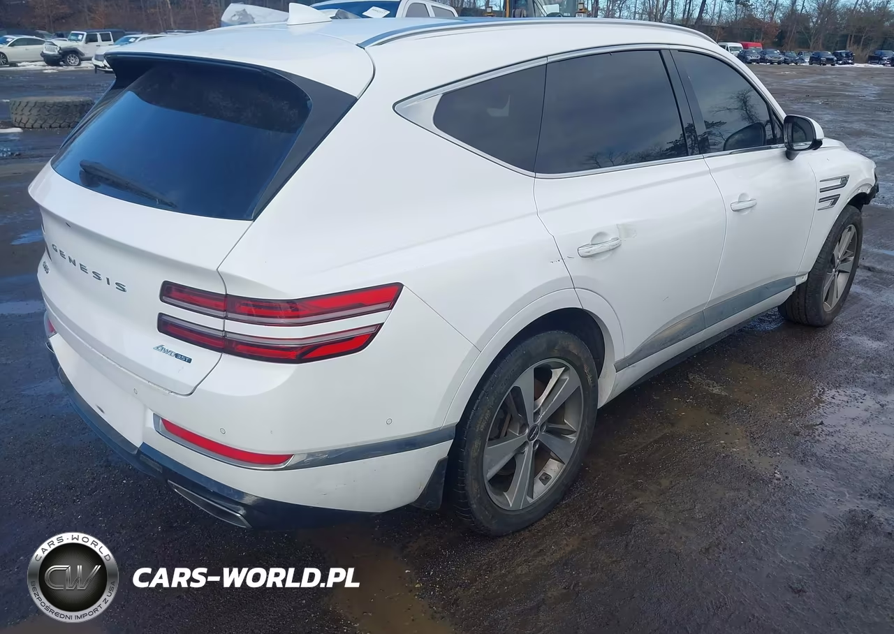 2021 Genesis Gv80 3.5T Awd Advanced VIN:KMUHCESC9MU042208 - 4
