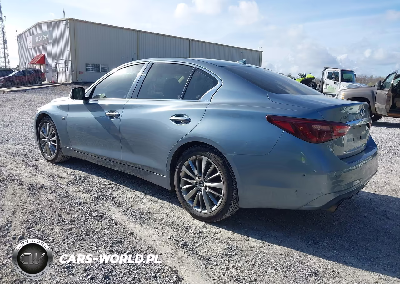 2018 Infiniti Q50 3.0T Luxe VIN:JN1EV7AP0JM590645 - 3