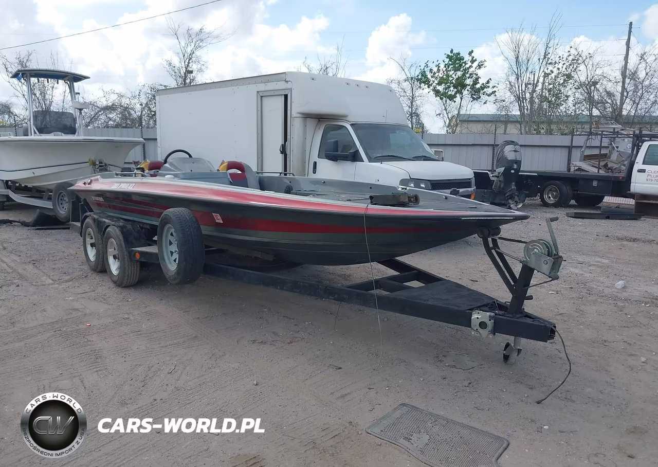 1989 Stratos Boat And Trailer