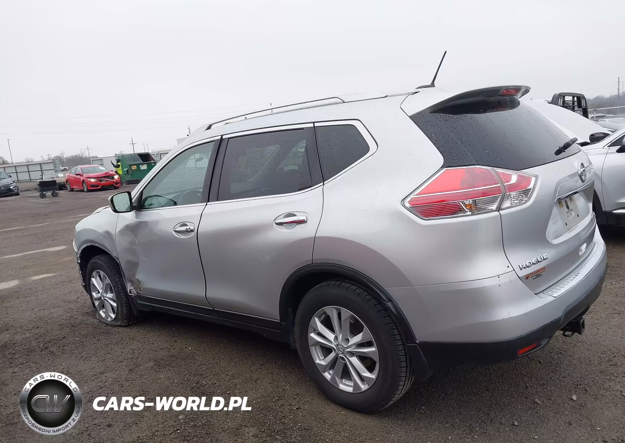 2016 Nissan Rogue Sv VIN:KNMAT2MT8GP631916 - 14