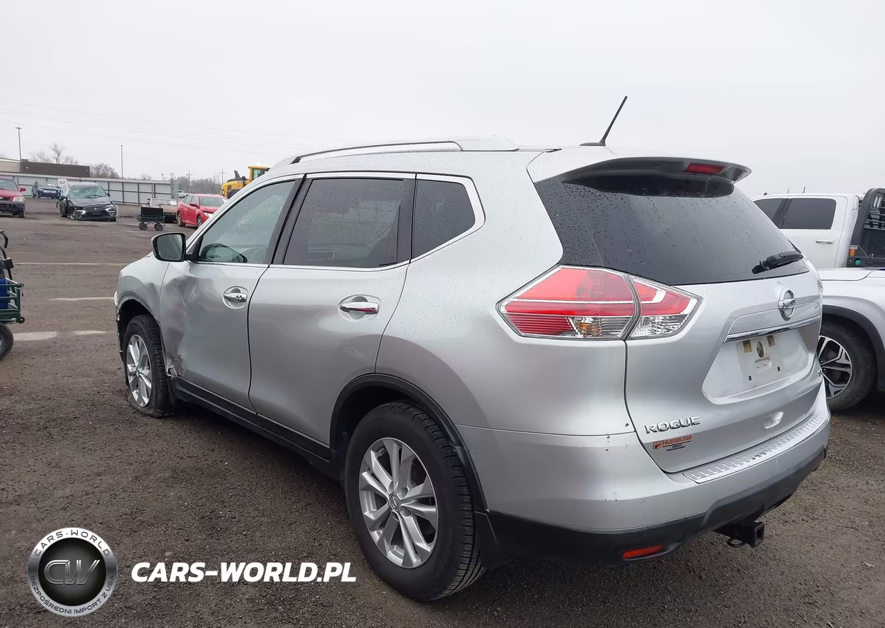 2016 Nissan Rogue Sv VIN:KNMAT2MT8GP631916 - 3