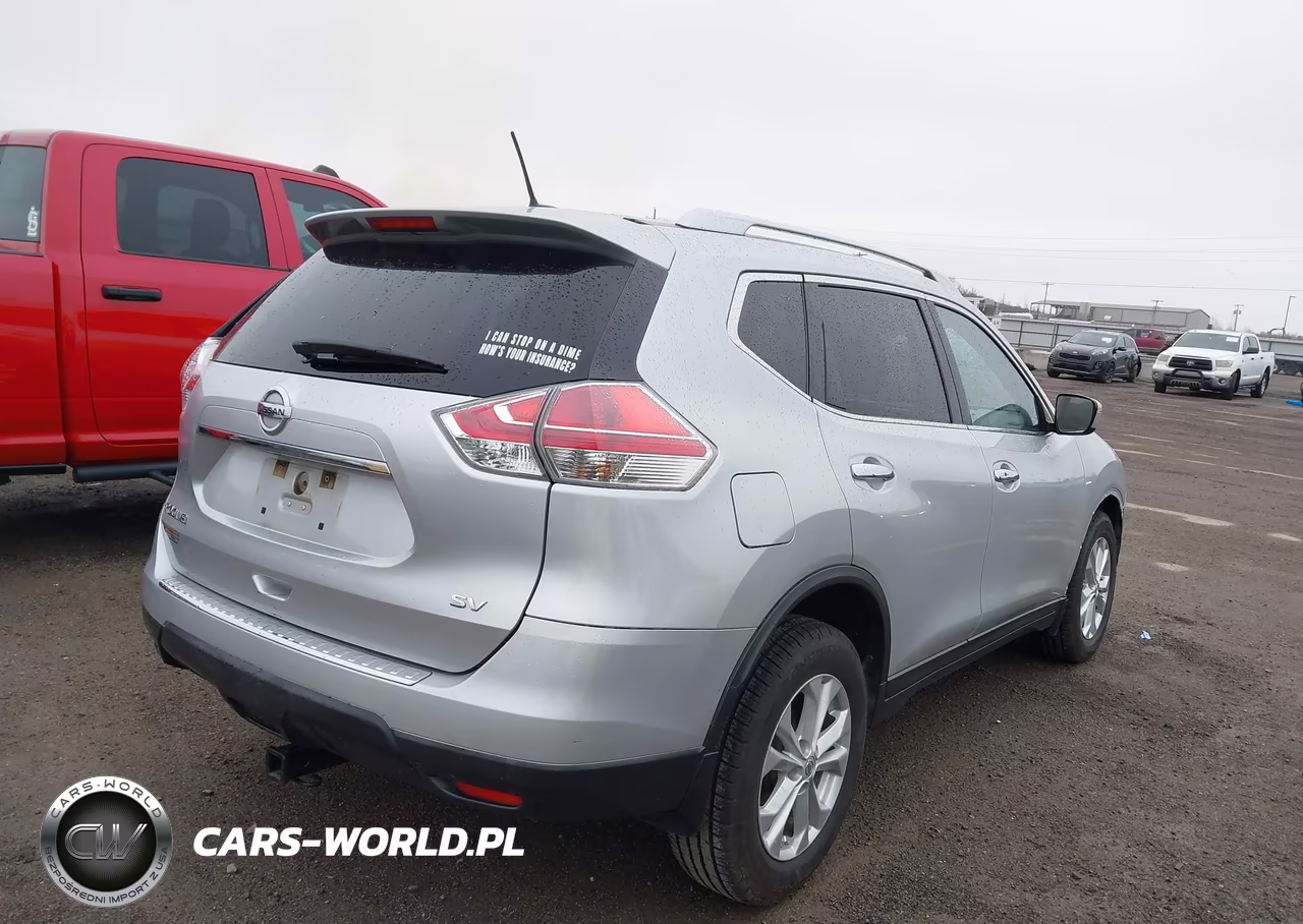 2016 Nissan Rogue Sv VIN:KNMAT2MT8GP631916 - 4