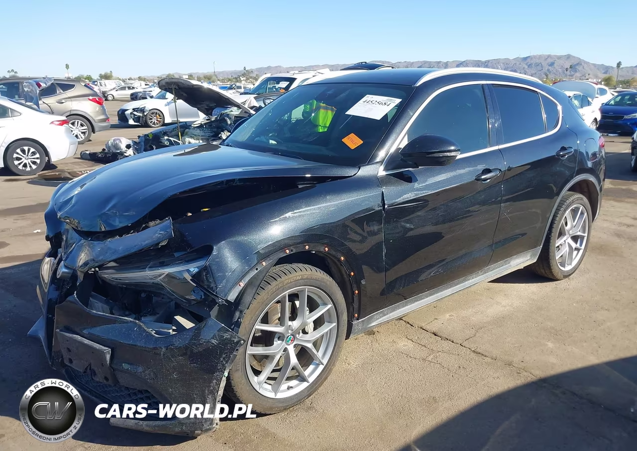 2018 Alfa Romeo Stelvio Ti Awd VIN:ZASFAKBN4J7B94818 - 2