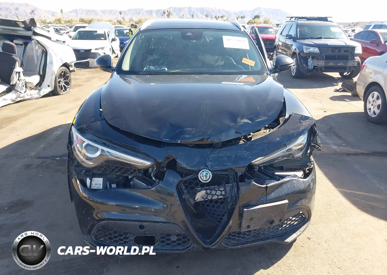 2018 Alfa Romeo Stelvio Ti Awd VIN:ZASFAKBN4J7B94818 - 6