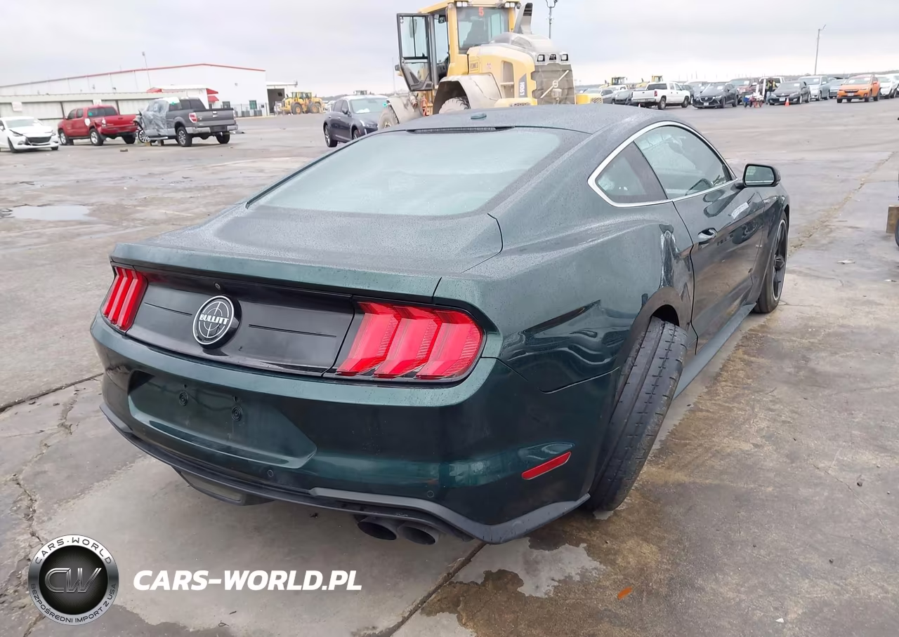 2019 Ford Mustang Bullitt VIN:1FA6P8K06K5501116 - 4