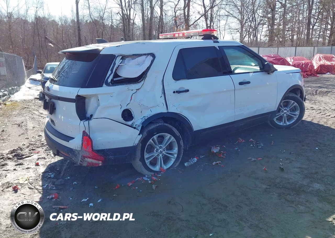 2018 Ford Police Interceptor Utility VIN:1FM5K8AR9JGA15810 - 4