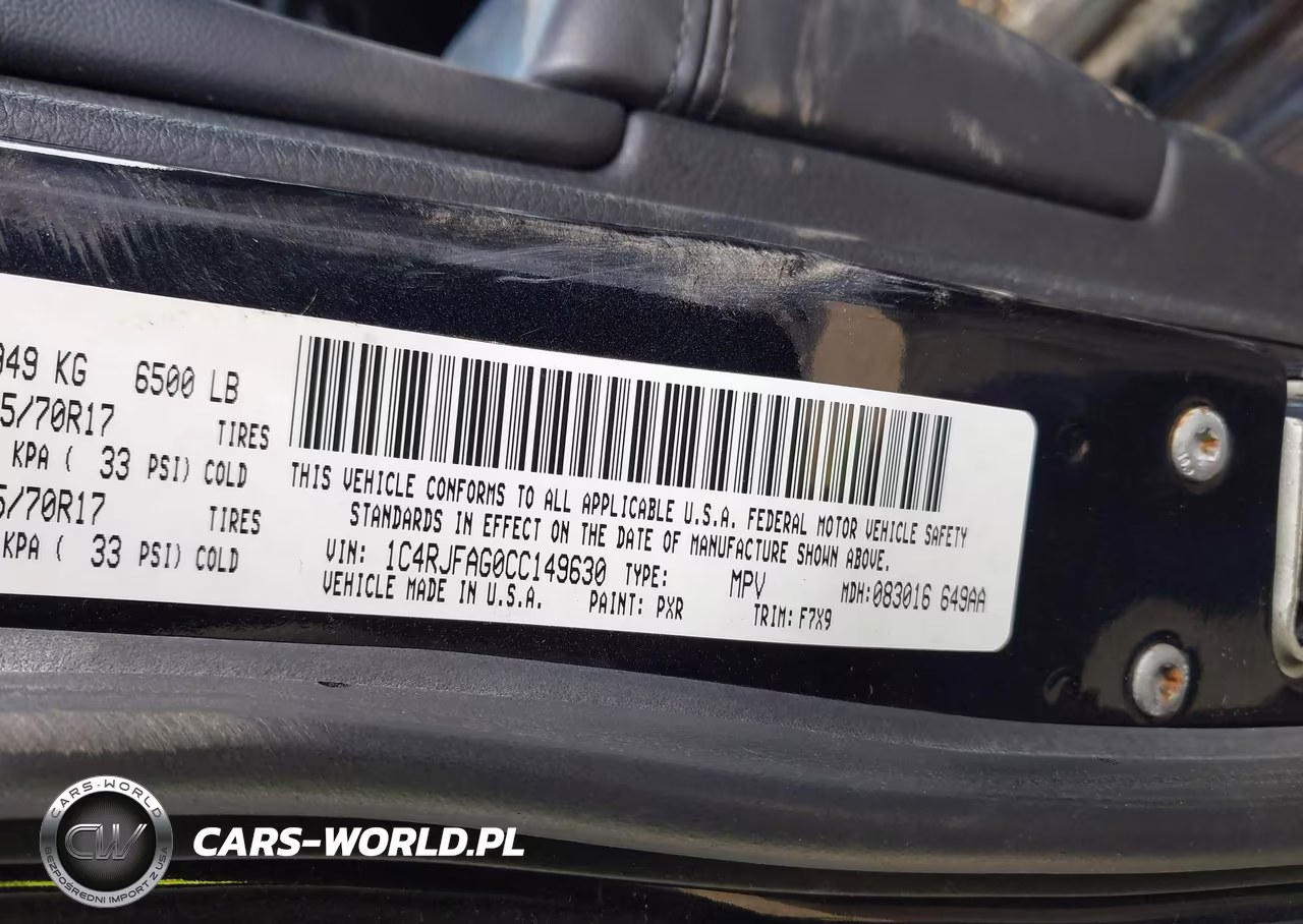 2012 Jeep Grand Cherokee Laredo VIN:1C4RJFAG0CC149630 - 9