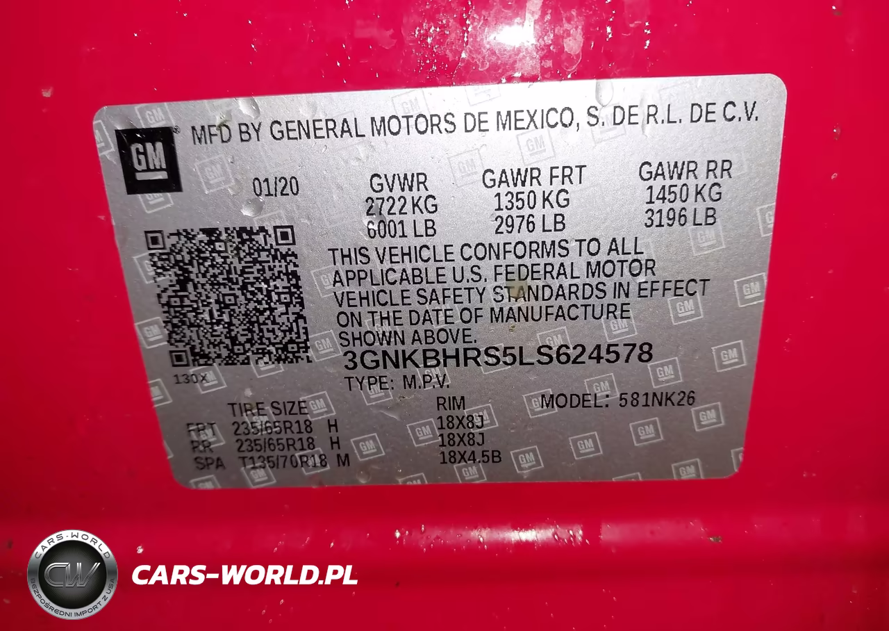 2020 Chevrolet Blazer Awd 2Lt VIN:3GNKBHRS5LS624578 - 9