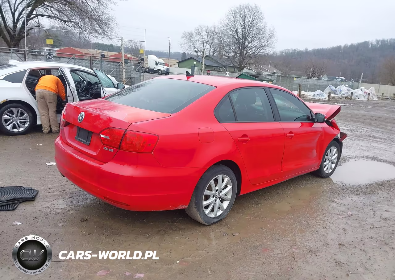 2012 Volkswagen Jetta 2.5L Se VIN:3VWDP7AJ4CM384635 - 4