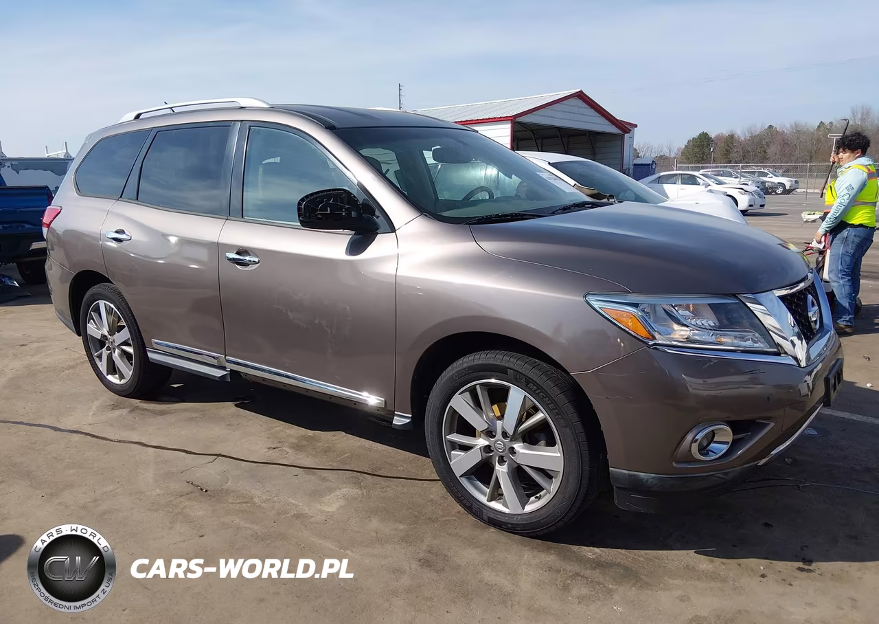 2014 Nissan Pathfinder Platinum-S-Sl-Sv – zdjęcie 1 z 17