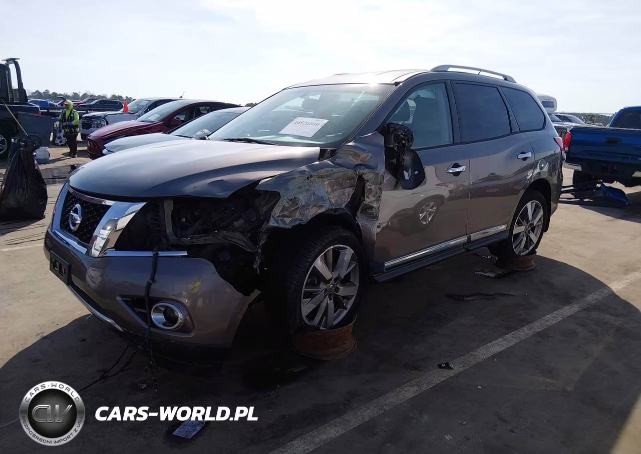 2014 Nissan Pathfinder Platinum-S-Sl-Sv VIN:5N1AR2MN0EC677921 - 2