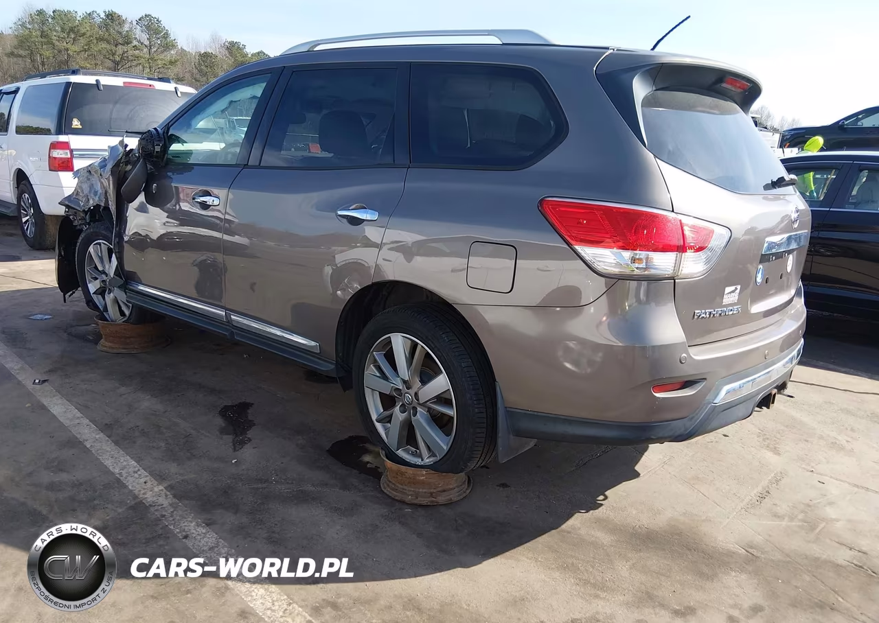 2014 Nissan Pathfinder Platinum-S-Sl-Sv VIN:5N1AR2MN0EC677921 - 3