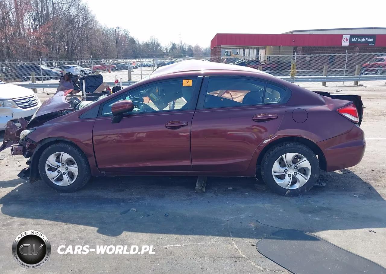 2015 Honda Civic Lx VIN:19XFB2F58FE095975 - 13