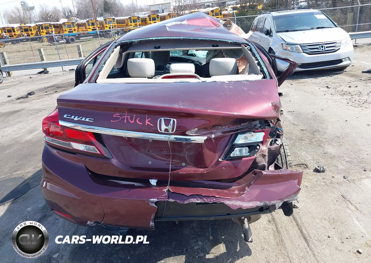 2015 Honda Civic Lx VIN:19XFB2F58FE095975 - 15