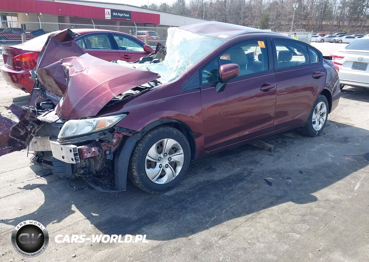2015 Honda Civic Lx VIN:19XFB2F58FE095975 - 2