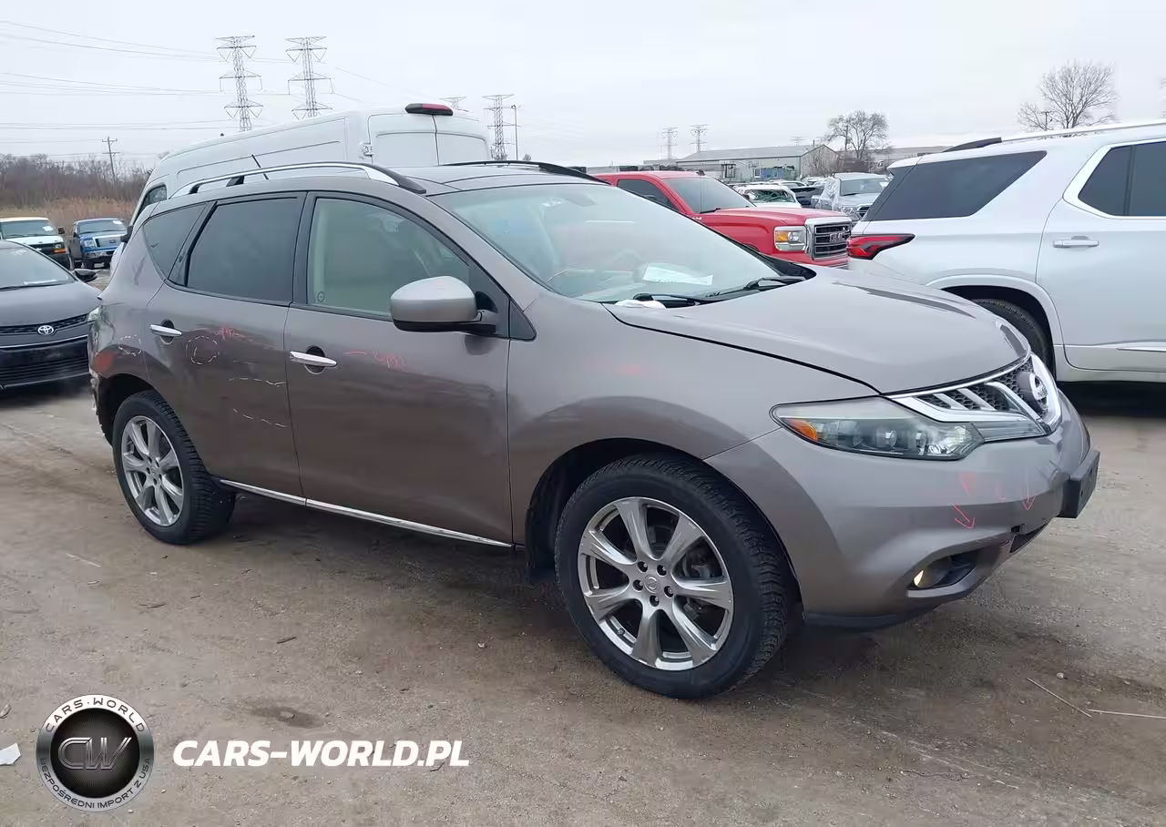 2014 Nissan Murano Le-S-Sl-Sv