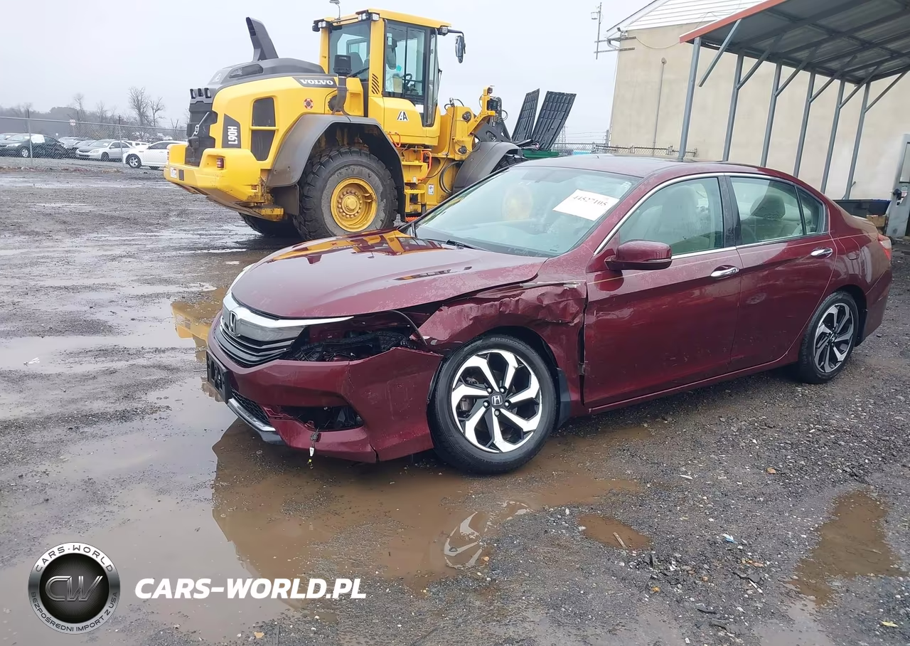 2016 Honda Accord Ex-L VIN:1HGCR2F87GA072850 - 2