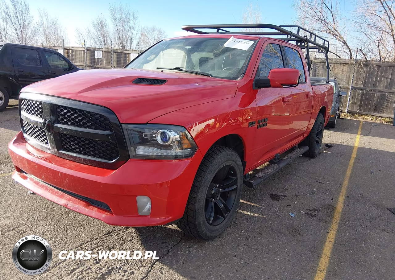 2017 Ram 1500 Night 4X4 5'7 Box VIN:1C6RR7MTXHS705275 - 2