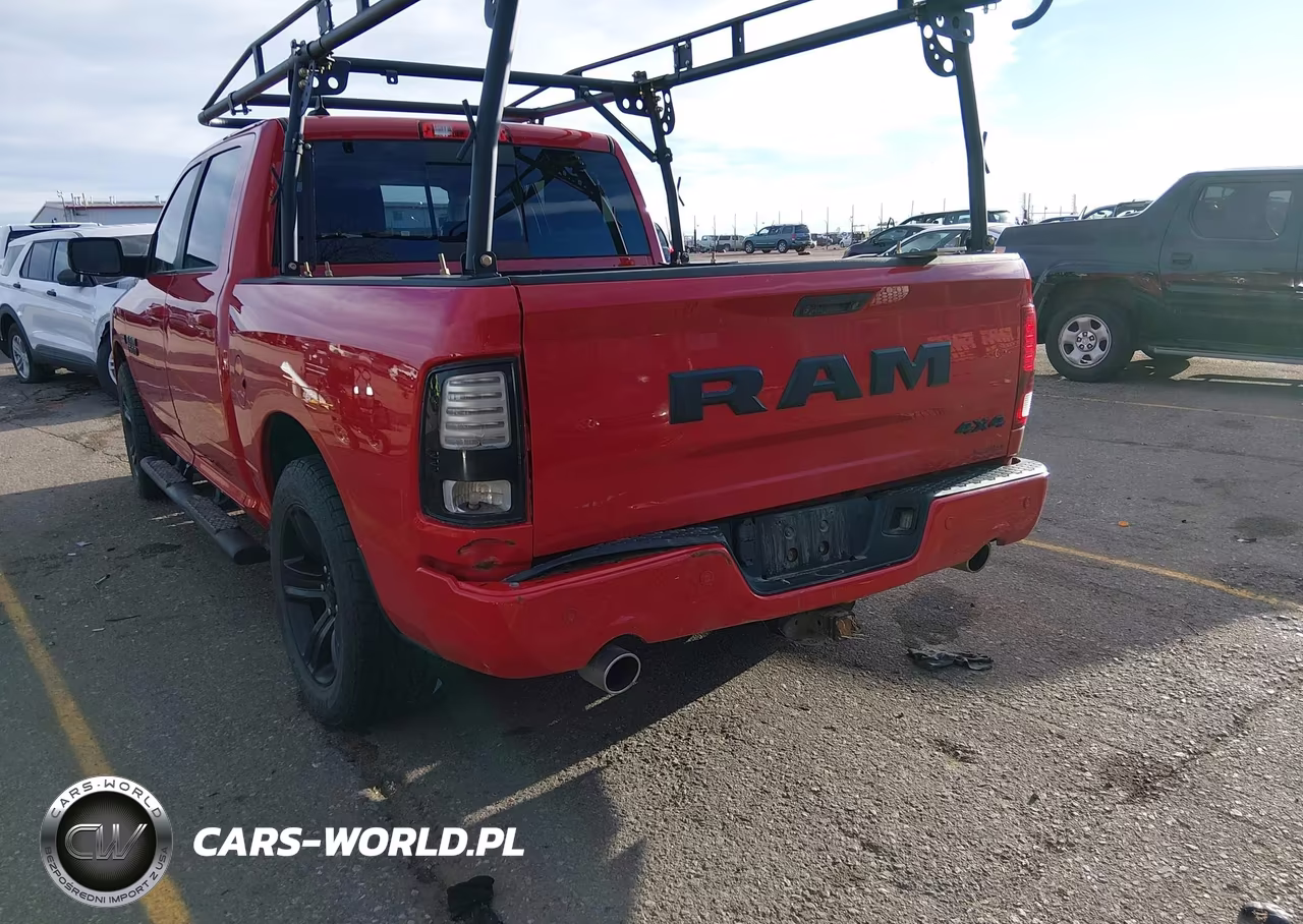 2017 Ram 1500 Night 4X4 5'7 Box VIN:1C6RR7MTXHS705275 - 3