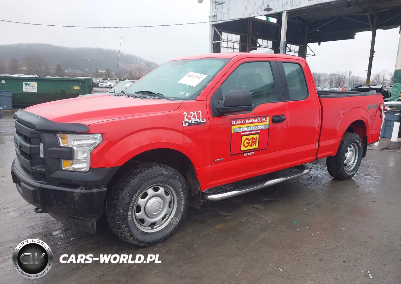 2017 Ford F-150 Xl VIN:1FTFX1EGXHKD95614 - 2