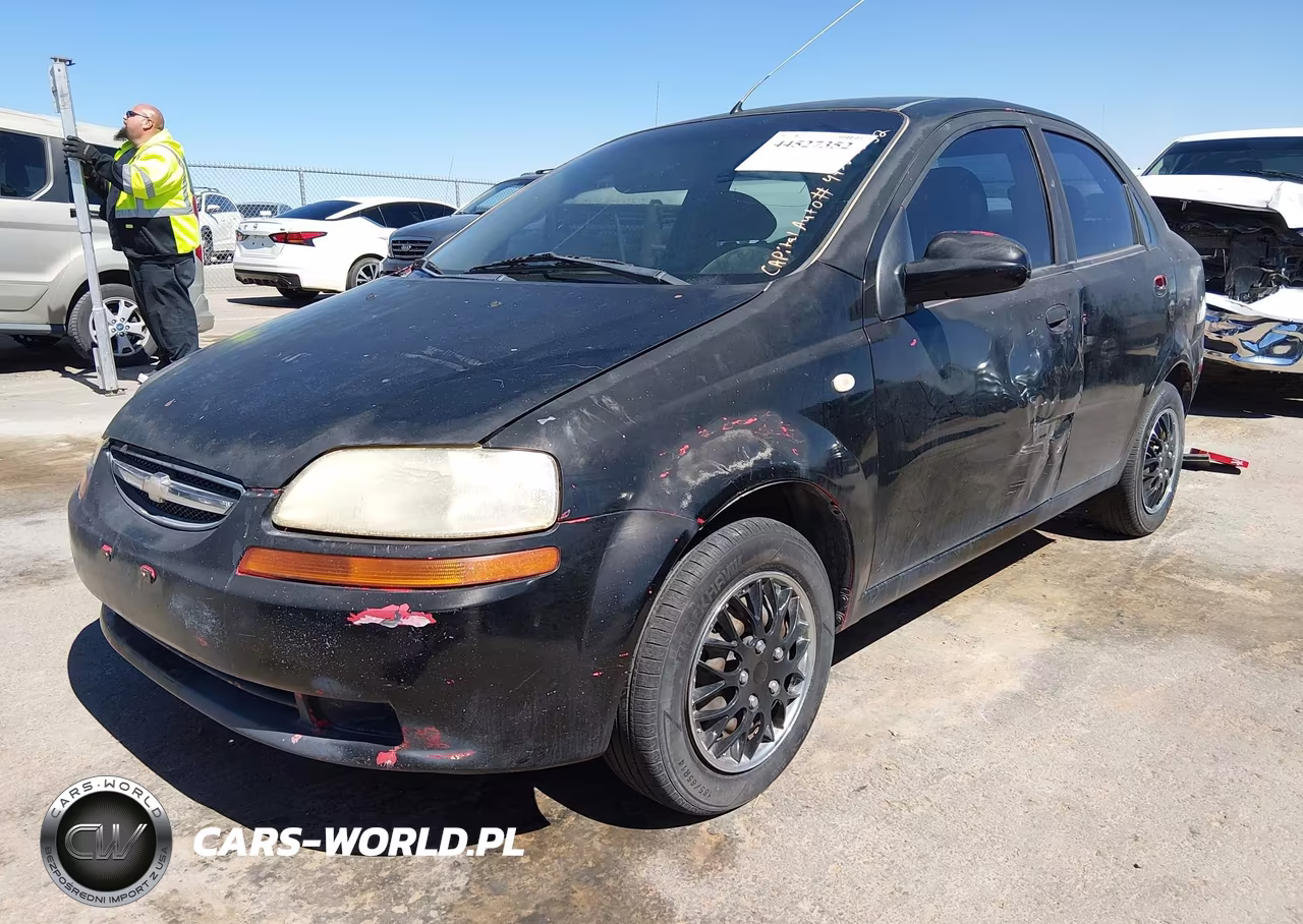 2006 Chevrolet Aveo Ls VIN:KL1TD566X6B543046 - 2