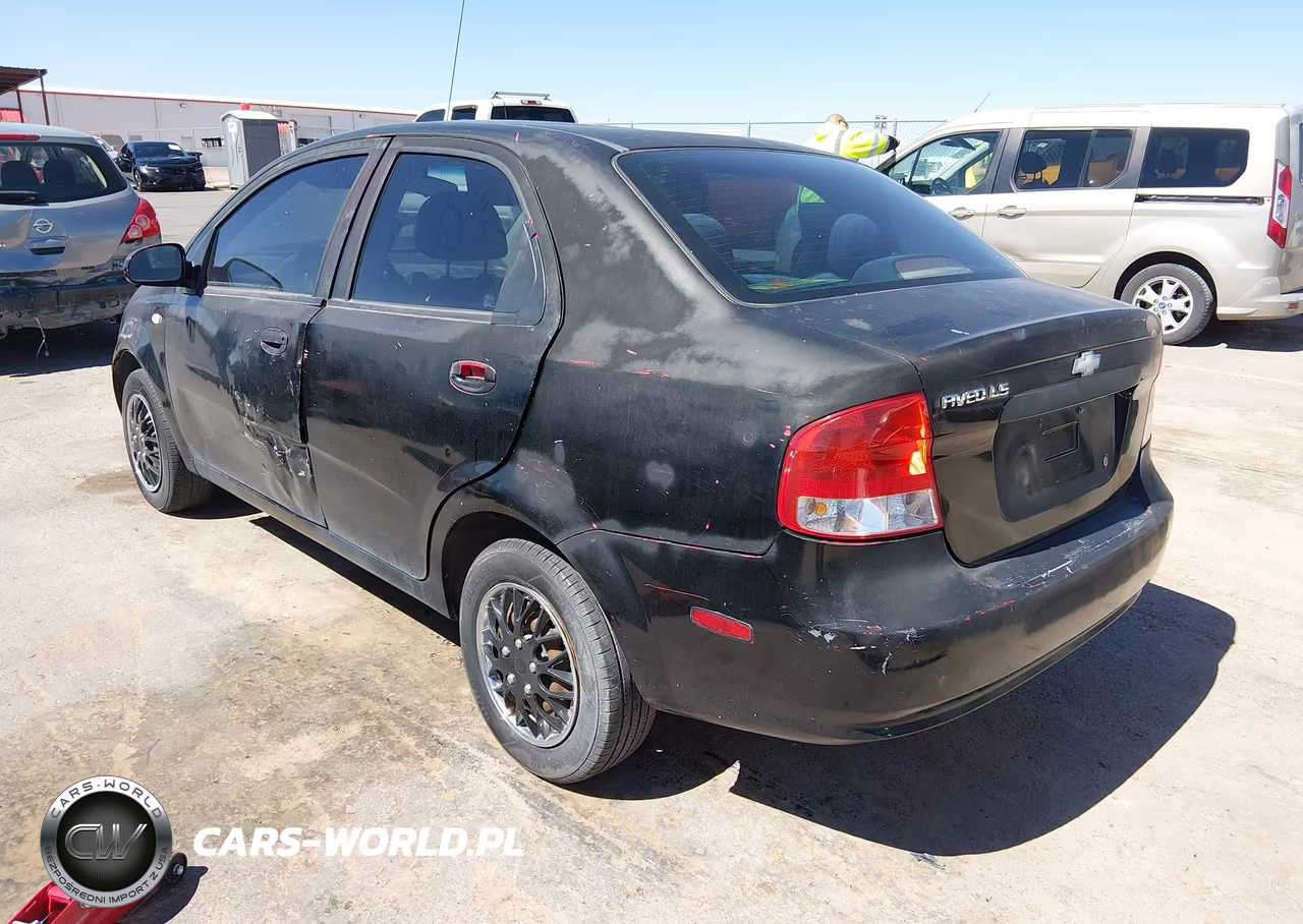 2006 Chevrolet Aveo Ls VIN:KL1TD566X6B543046 - 3