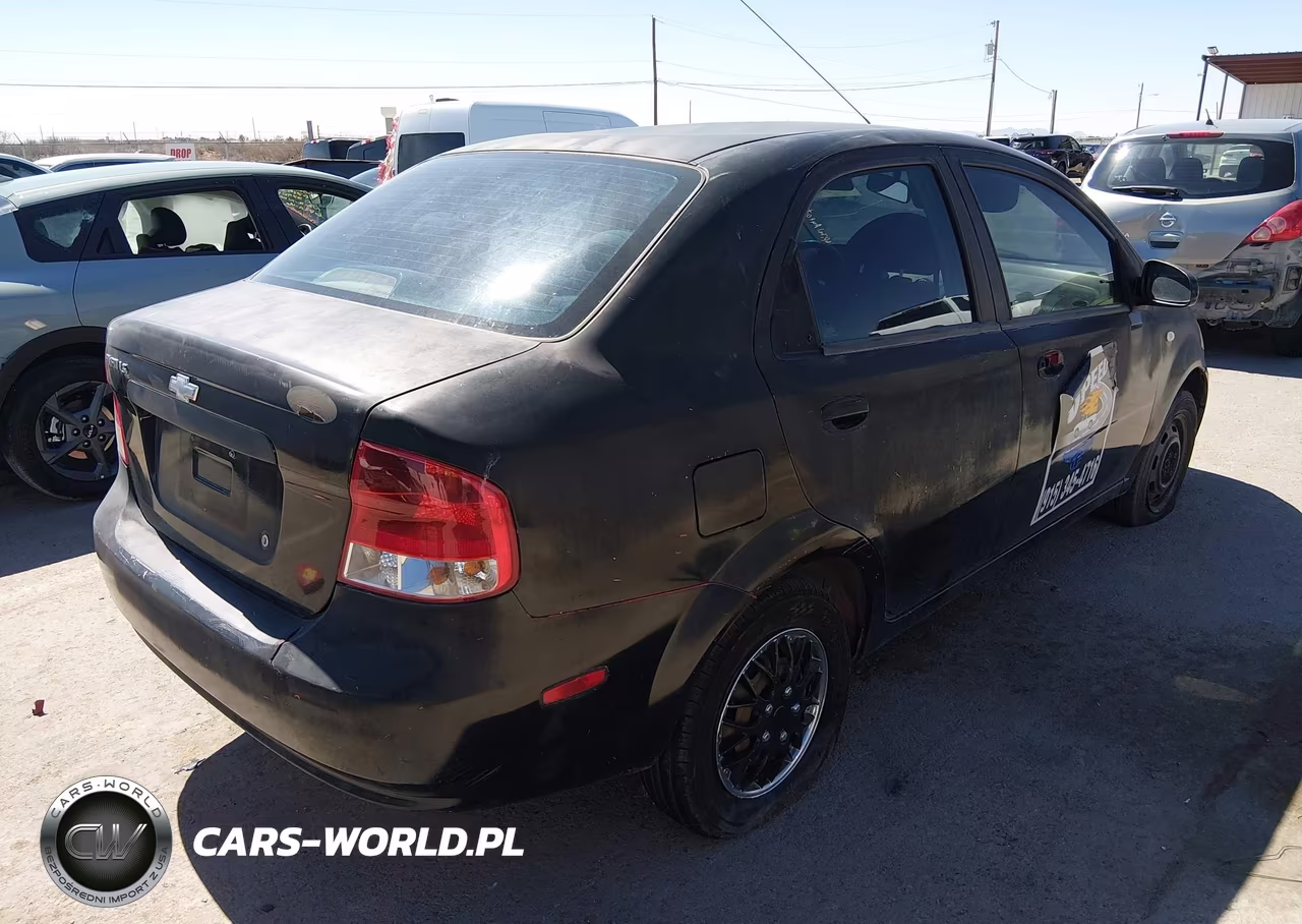 2006 Chevrolet Aveo Ls VIN:KL1TD566X6B543046 - 4