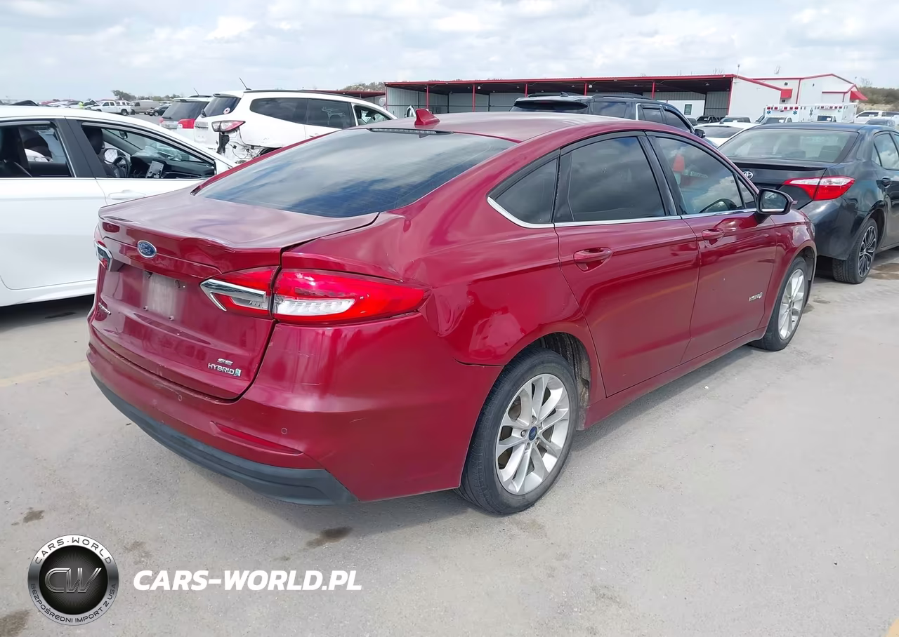 2019 Ford Fusion Hybrid Se VIN:3FA6P0LU7KR242037 - 4