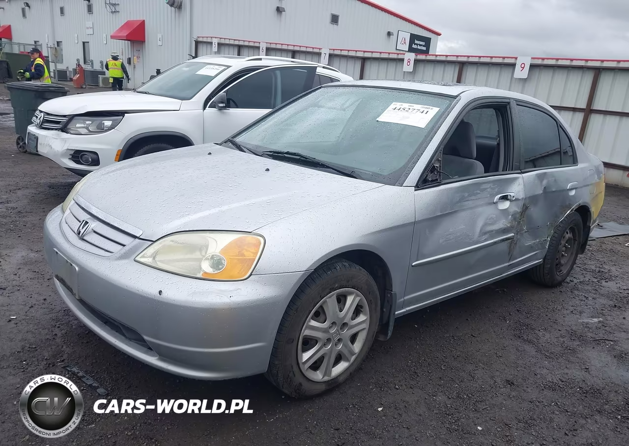 2003 Honda Civic Ex VIN:2HGES26743H618021 - 2