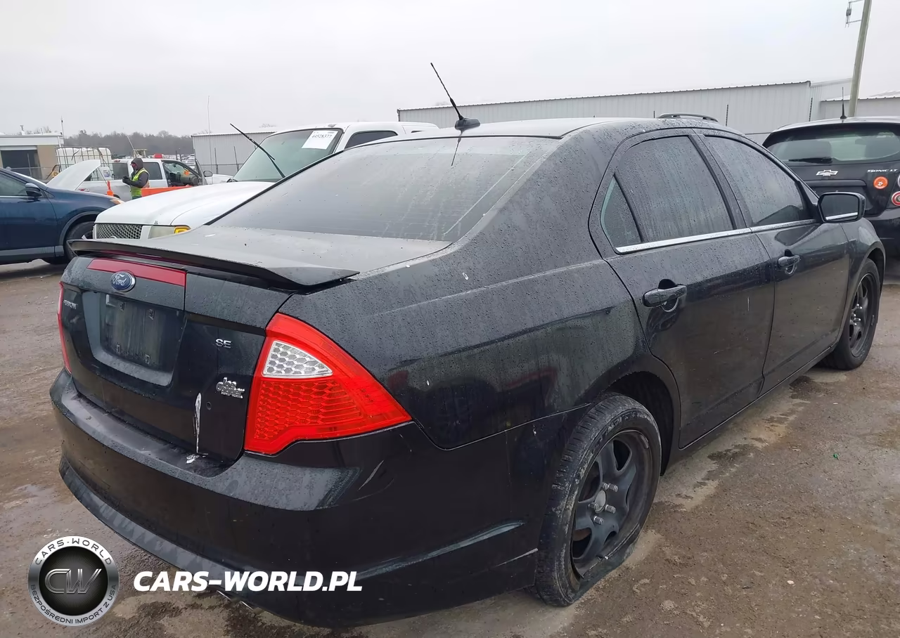 2010 Ford Fusion Se VIN:3FAHP0HA9AR177763 - 4