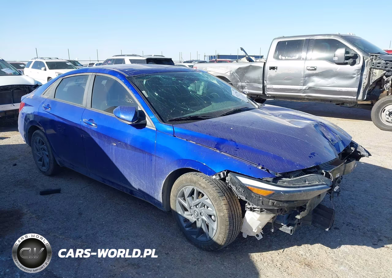 2024 Hyundai Elantra Hybrid Blue