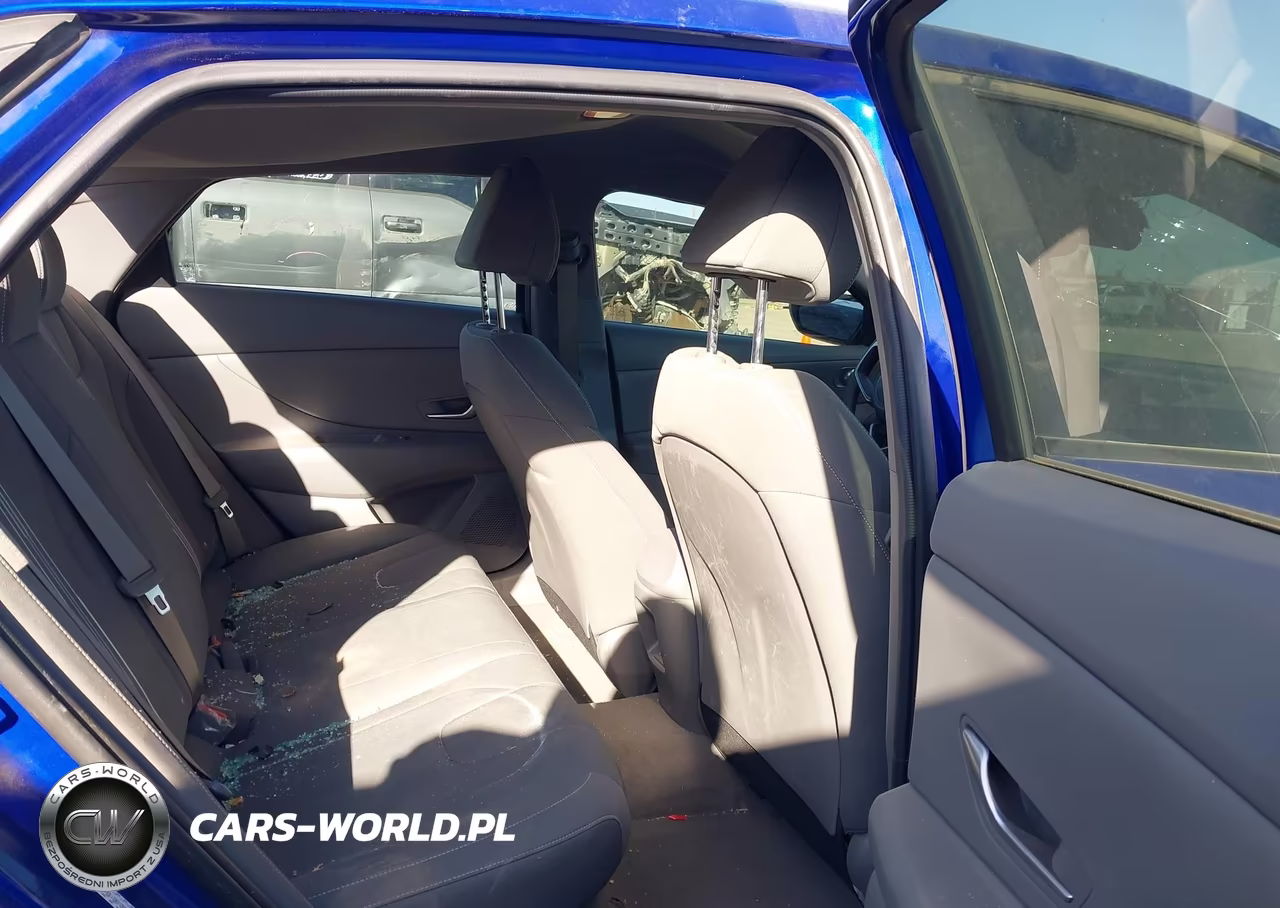 2024 Hyundai Elantra Hybrid Blue VIN:KMHLM4DJ3RU106097 - 8