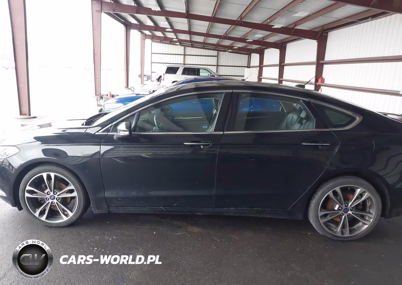 2017 Ford Fusion Titanium VIN:3FA6P0D9XHR227616 - 14