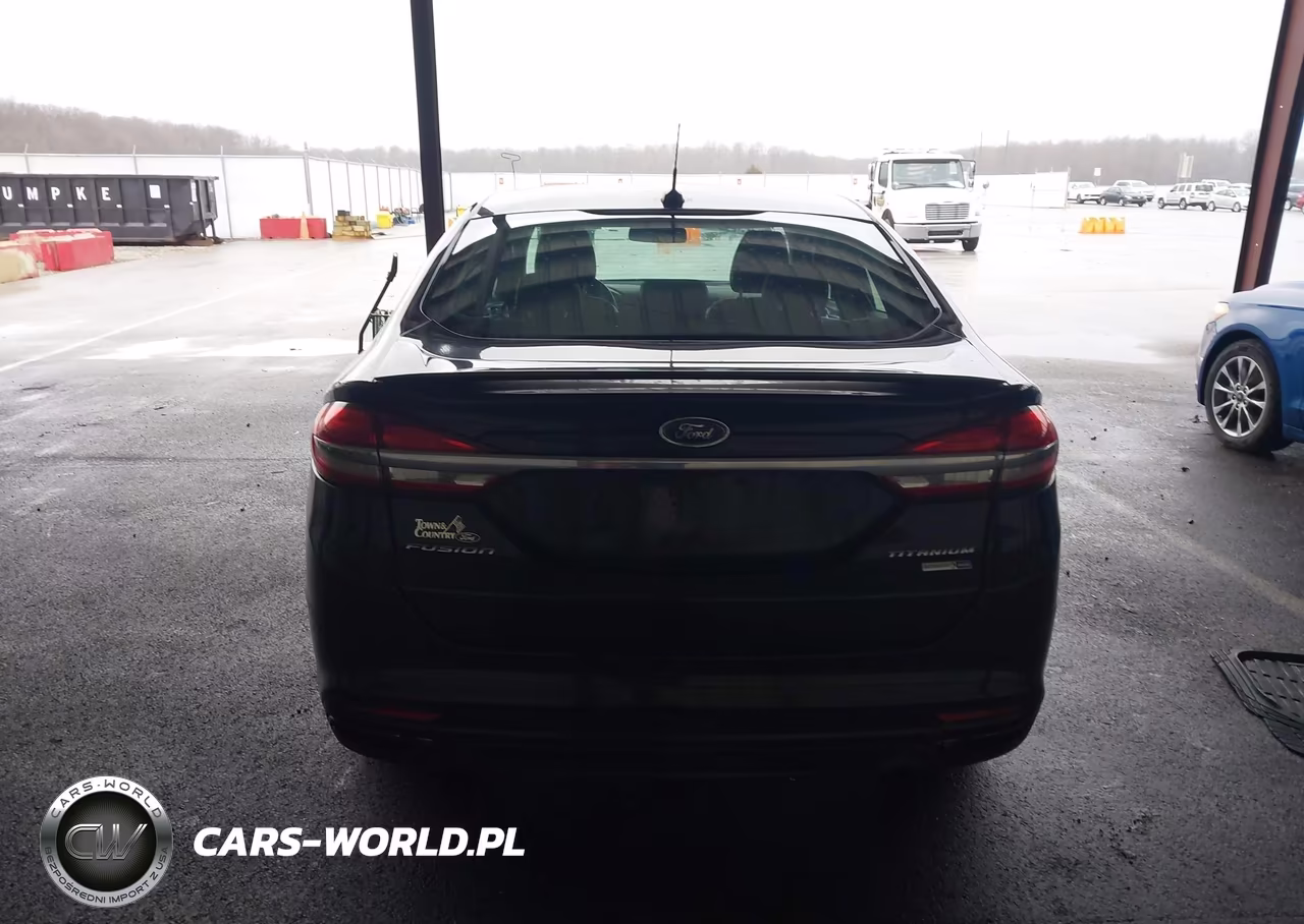 2017 Ford Fusion Titanium VIN:3FA6P0D9XHR227616 - 16