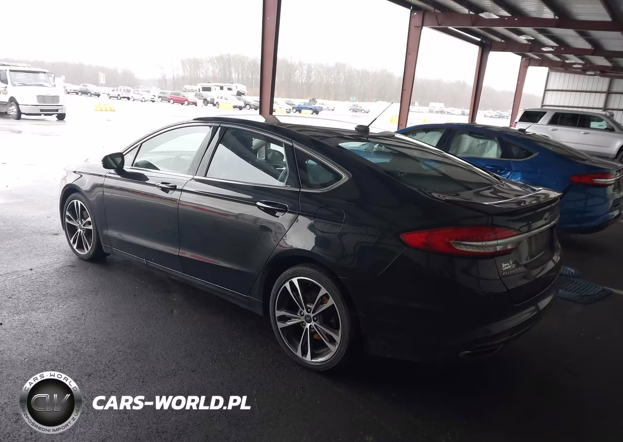 2017 Ford Fusion Titanium VIN:3FA6P0D9XHR227616 - 3