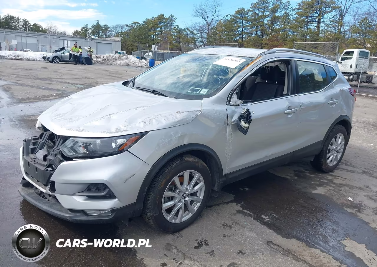 2021 Nissan Rogue Sport Sv Awd Xtronic Cvt VIN:JN1BJ1BW6MW420932 - 2