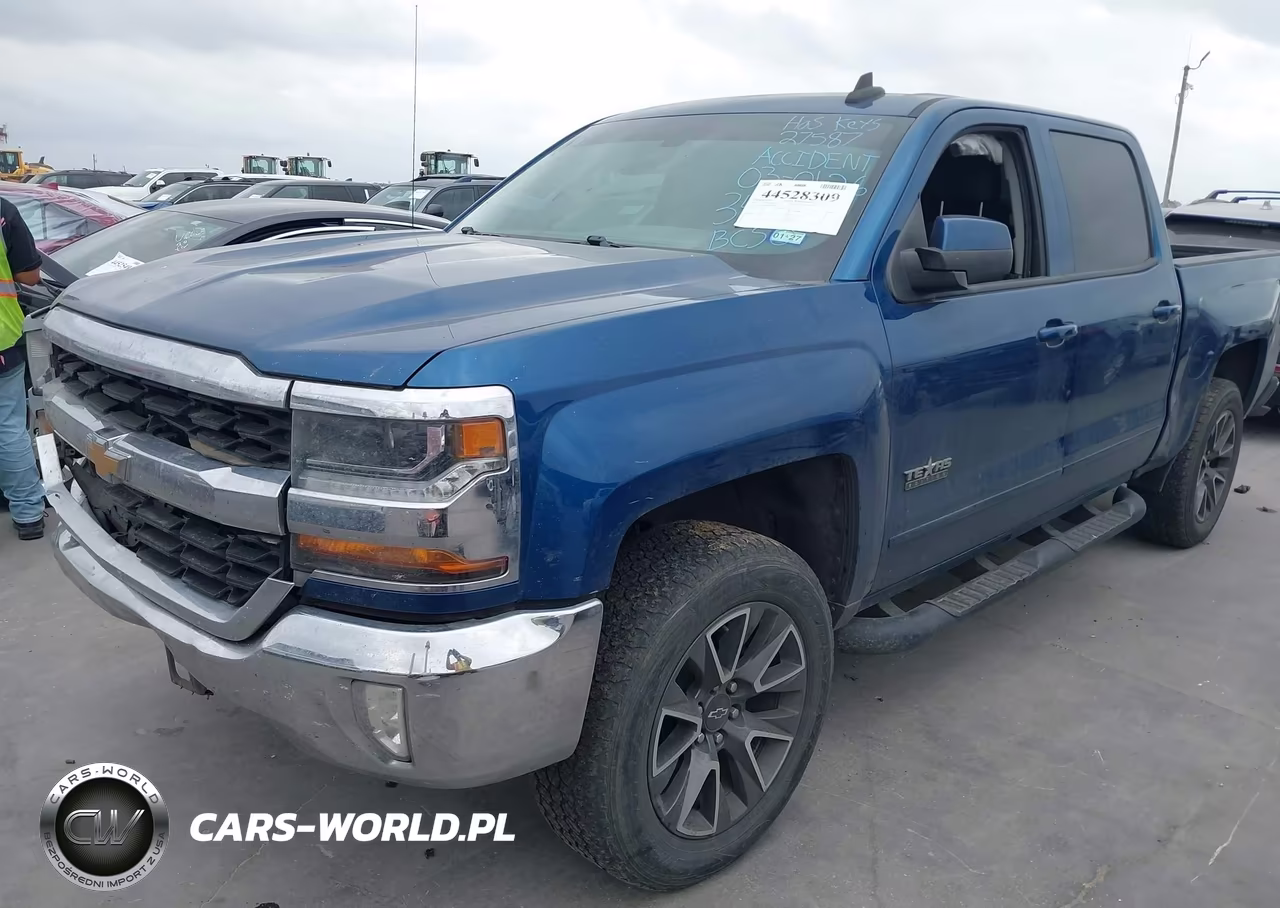 2018 Chevrolet Silverado 1500 1Lt VIN:3GCUCRER4JG346098 - 2