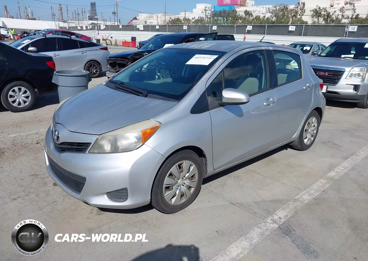 2014 Toyota Yaris Le (Tmc-Cbu Plant) VIN:JTDKTUD34ED580851 - 2