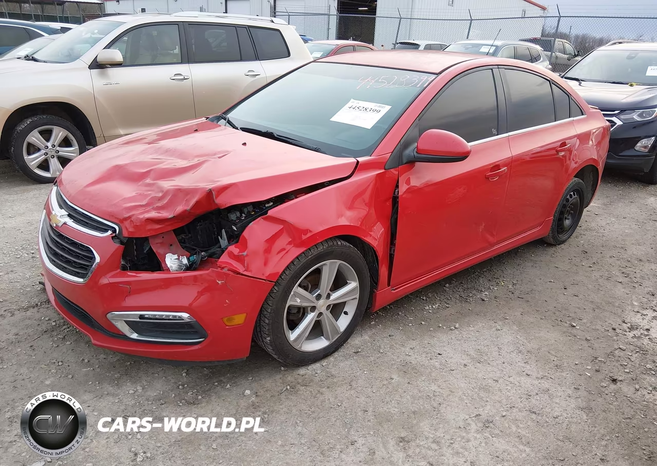 2015 Chevrolet Cruze 2Lt Auto VIN:1G1PE5SB9F7116446 - 2