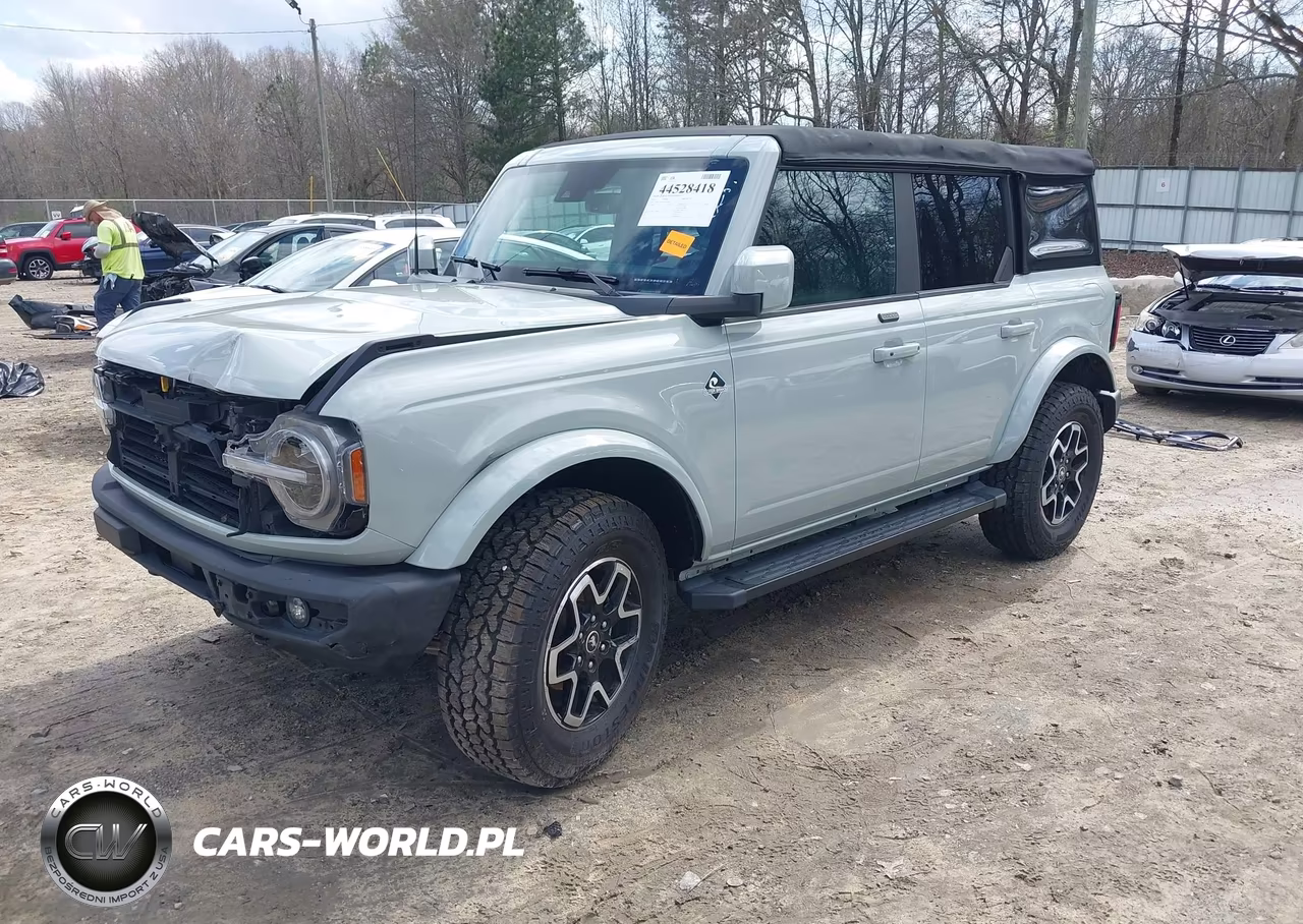 2021 Ford Bronco Outer Banks VIN:1FMDE5DH4MLA61268 - 2